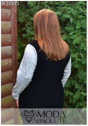Жіночий в'язаний жилет А 22013